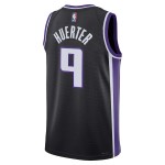 Maillot NBA Sacramento Kings Kevin Huerter Nike 2023-24 Icon Edition Noir Swingman - Homme